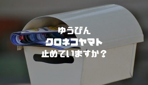 長期旅行 長期不在の前に 郵便と宅急便を止める方法は だいちぃマイルで子連れ旅行