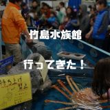 竹島水族館が2018年1月にリニューアルオープン！アシカカピバラ深海魚に会いに行ってきた！