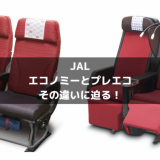 【数字と写真で比較】JALプレミアムエコノミーとエコノミークラスの違い、わずかなプレミアム感が心地よい！