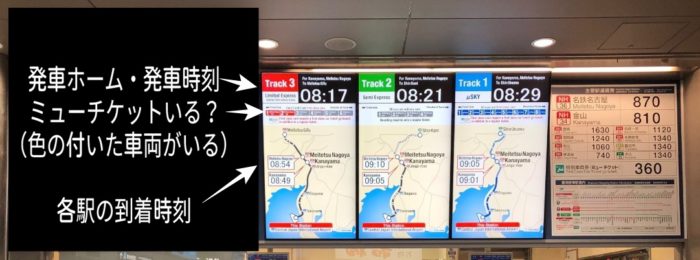 ミュースカイのチケットが必要な電車を解説