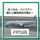 JAL版LCC「ZIP AIR（ジップエア）」 とは？ボーイング787でホノルルへ！